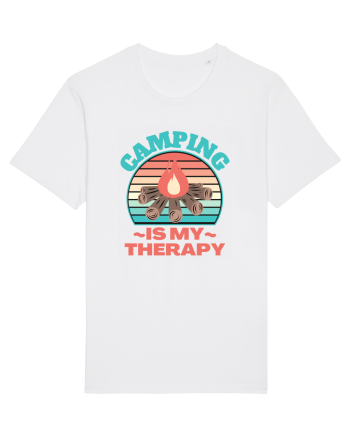 Camping Is My Therapy White