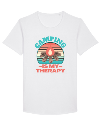 Camping Is My Therapy White