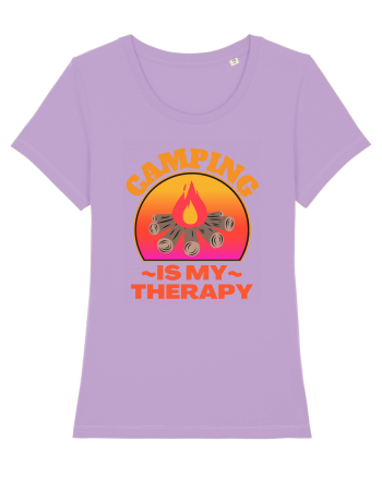 Camping Is My Therapy Lavender Dawn