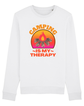 Camping Is My Therapy White