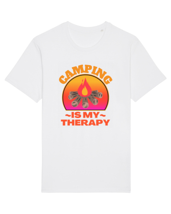 Camping Is My Therapy White