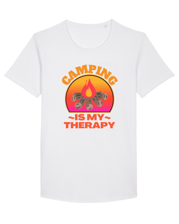 Camping Is My Therapy White