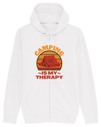 Camping Is My Therapy White