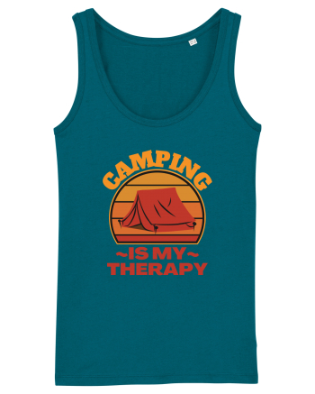 Camping Is My Therapy Ocean Depth