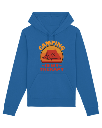 Camping Is My Therapy Royal Blue