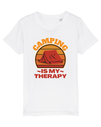 Camping Is My Therapy White