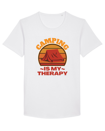 Camping Is My Therapy White