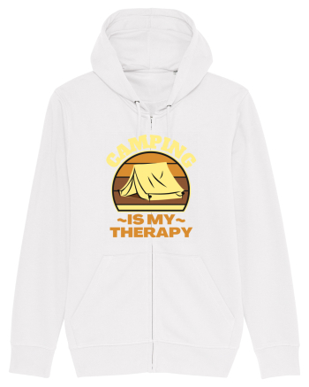Camping Is My Therapy White