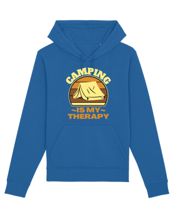 Camping Is My Therapy Royal Blue