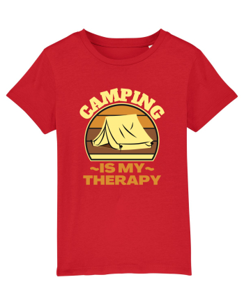 Camping Is My Therapy Red