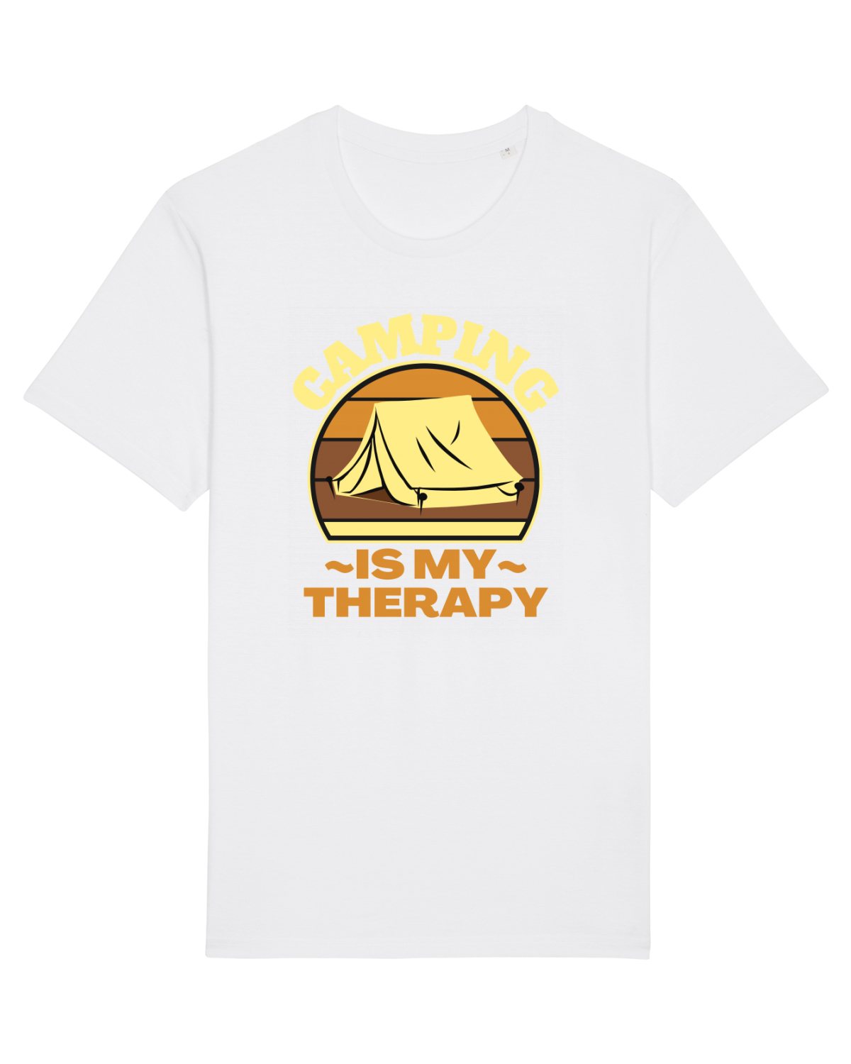 Tricou mânecă scurtă Unisex Rocker White