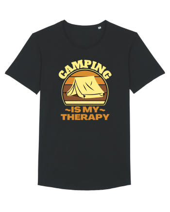 Camping Is My Therapy Black