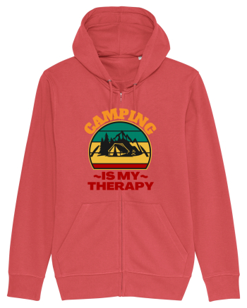 Camping Is My Therapy Carmine Red