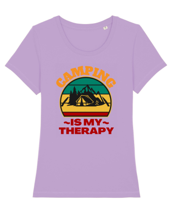 Camping Is My Therapy Lavender Dawn
