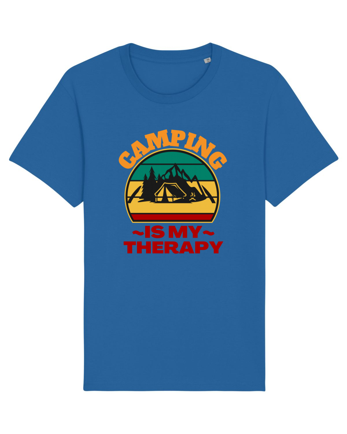 Tricou mânecă scurtă Unisex Rocker Royal Blue
