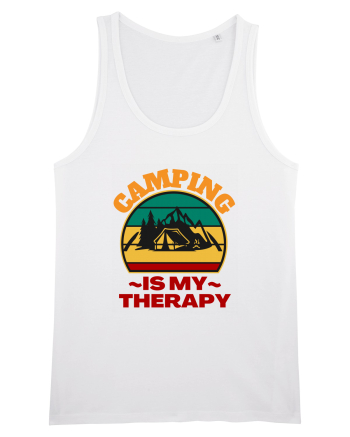 Camping Is My Therapy White