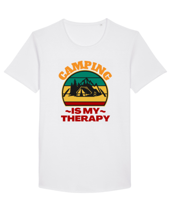 Camping Is My Therapy White