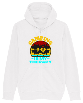 Camping Is My Therapy White