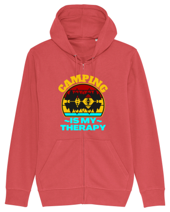 Camping Is My Therapy Carmine Red