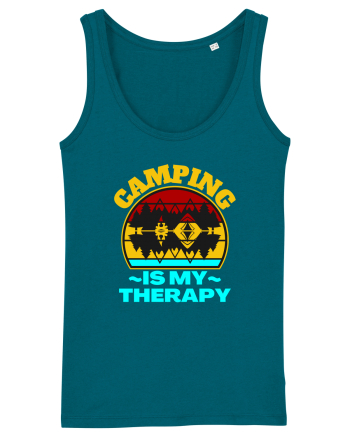 Camping Is My Therapy Ocean Depth