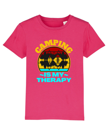 Camping Is My Therapy Raspberry
