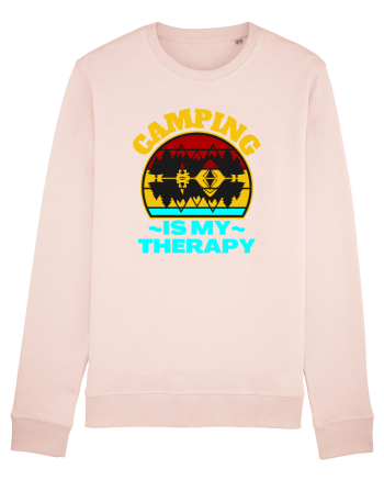 Camping Is My Therapy Candy Pink