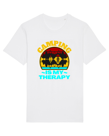 Camping Is My Therapy White