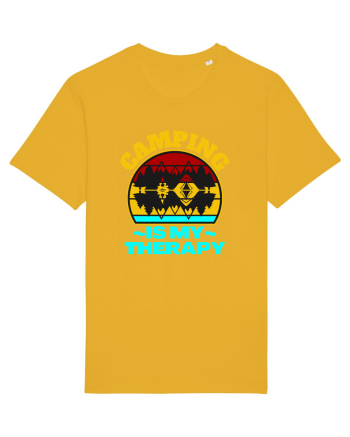 Camping Is My Therapy Spectra Yellow