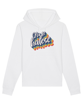 Nu te halesc v2 - grunge White