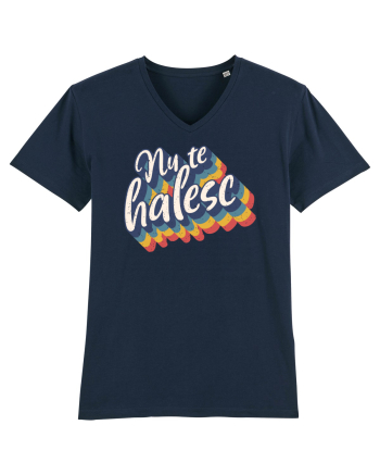 Nu te halesc v2 - grunge French Navy