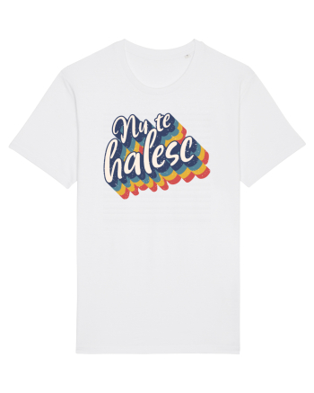 Nu te halesc v2 - grunge White