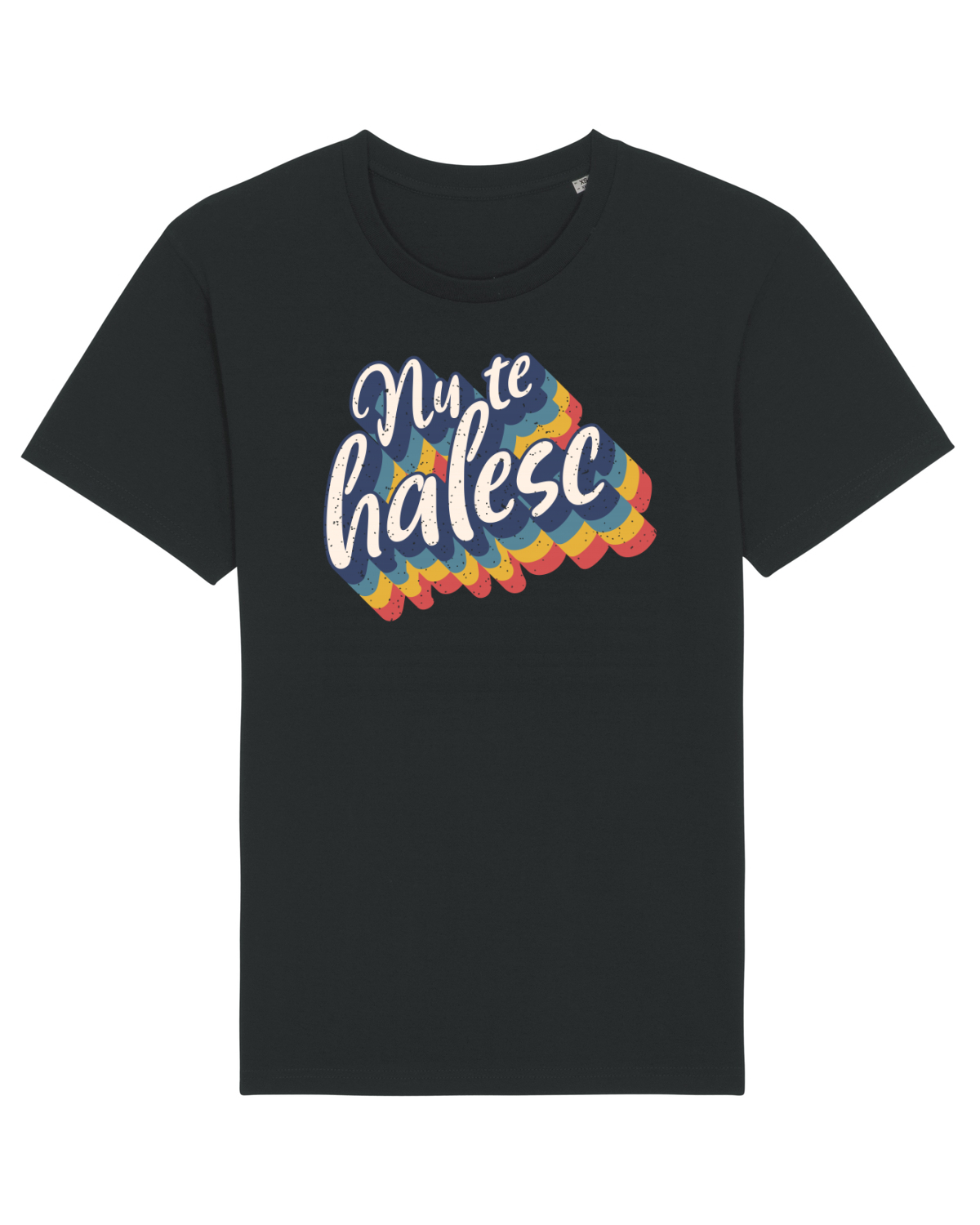 Tricou mânecă scurtă Unisex Rocker Black