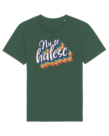 Nu te halesc v2 - grunge Bottle Green