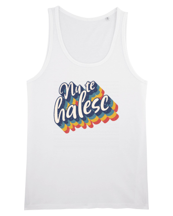 Nu te halesc v2 - grunge White