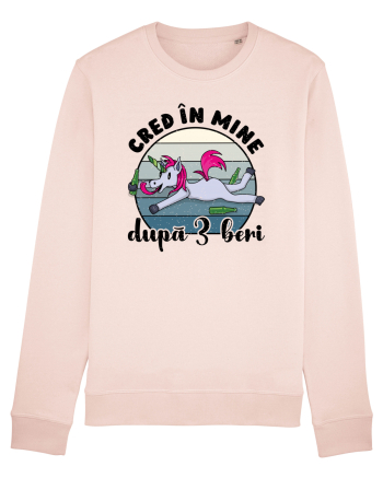 Cred în mine după 3 beri v2 - grunge Candy Pink