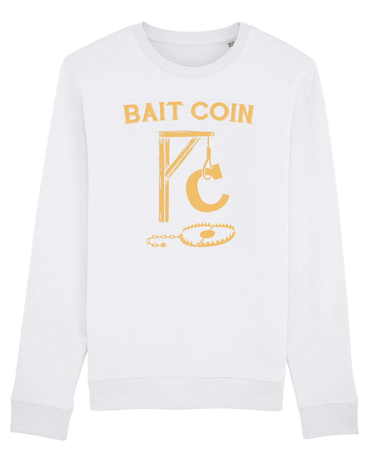 Bluză mânecă lungă Unisex Rise White