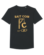Bait Coin Tricou mânecă scurtă guler larg Bărbat Skater