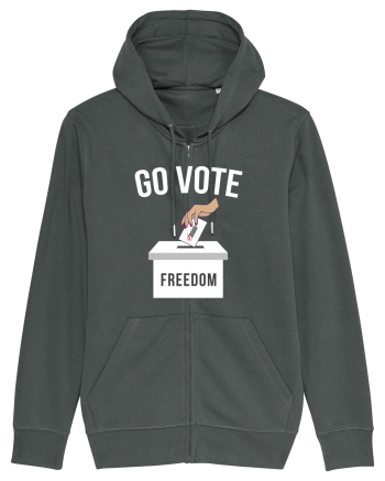 Go Vote Freedom Anthracite