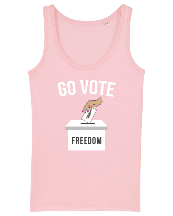 Go Vote Freedom Cotton Pink