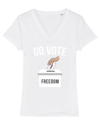 Go Vote Freedom White