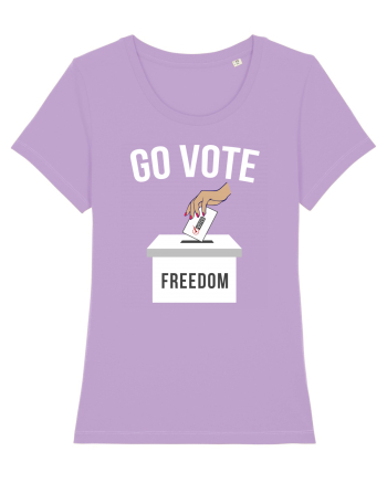 Go Vote Freedom Lavender Dawn