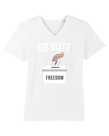 Go Vote Freedom White