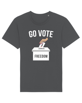 Go Vote Freedom Anthracite