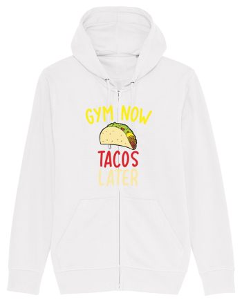 Gym now, Tacos Later White