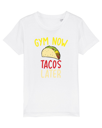 Gym now, Tacos Later White
