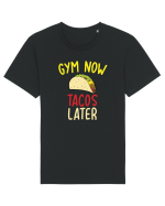 Gym now, Tacos Later Tricou mânecă scurtă Unisex Rocker