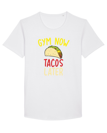 Gym now, Tacos Later White