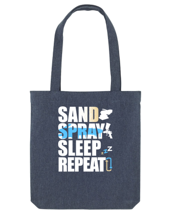 Sand Spray Sleep Repeat Midnight Blue