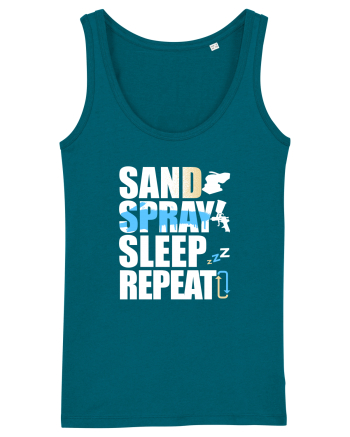 Sand Spray Sleep Repeat Ocean Depth
