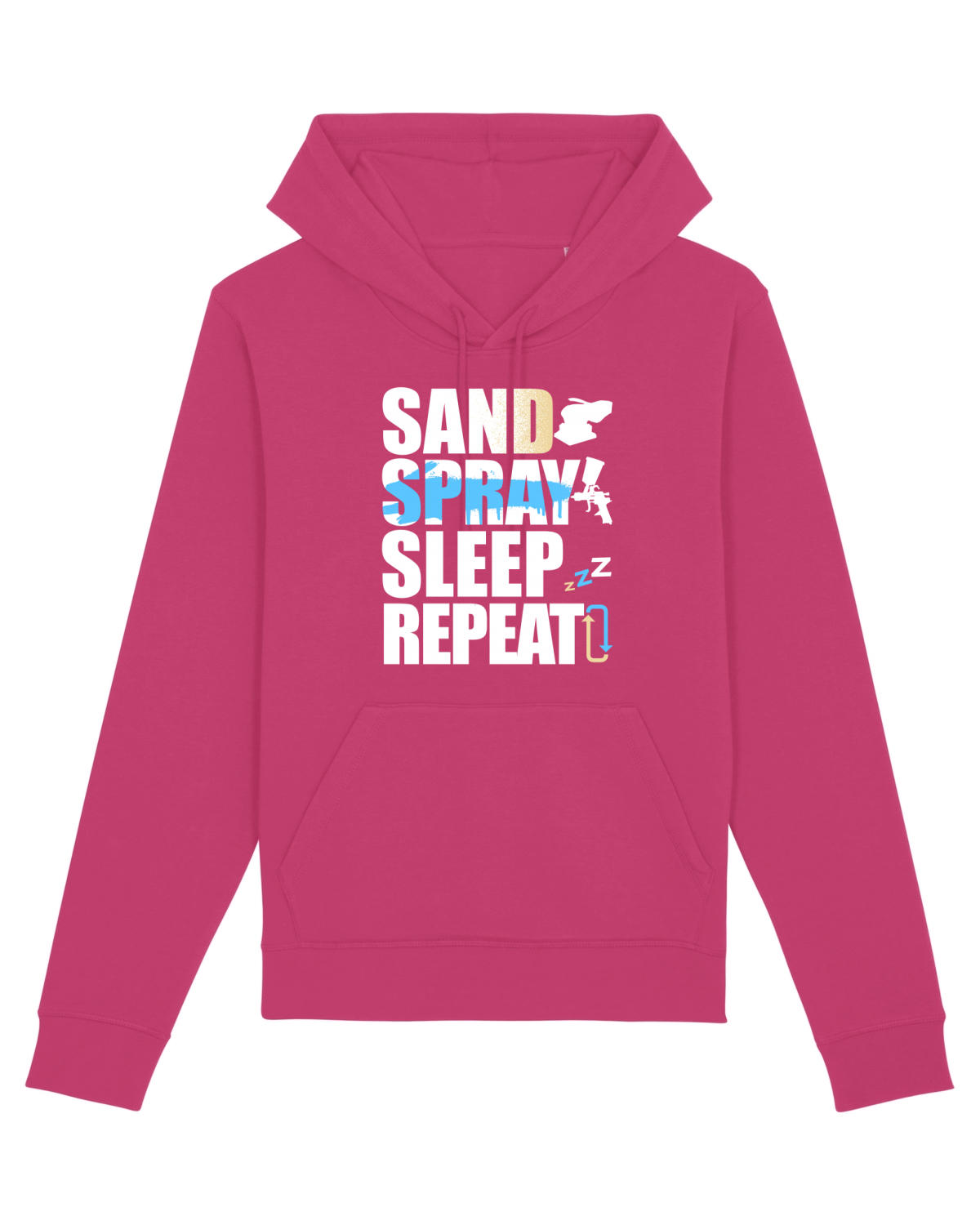 Hanorac Unisex Drummer Raspberry